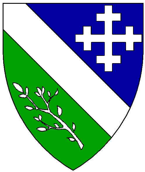 The arms of Ailith of Heronter