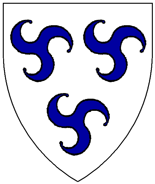 The arms of Áine ingen Morgainn uí Diarmata