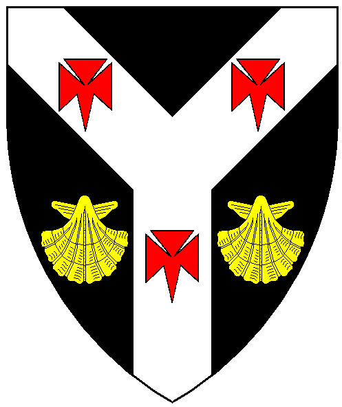 The arms of Allystir Athanasius Blackrock