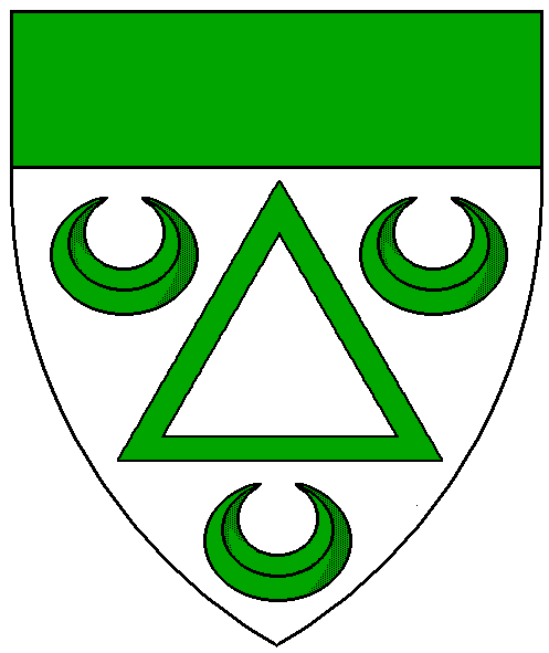The arms of Joan de Redwod