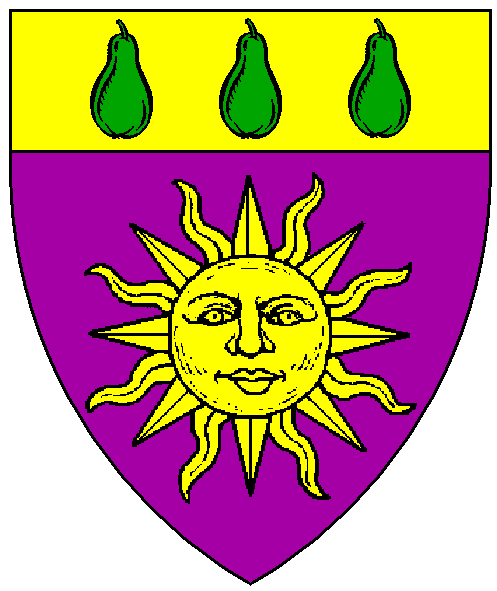 The badge of Olivia d'Anjou