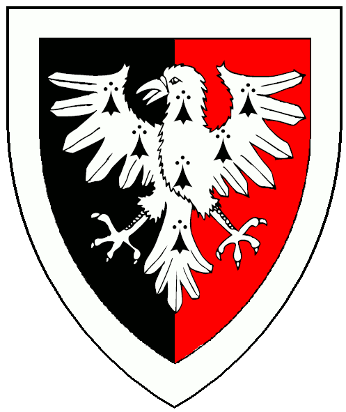 The badge of Raven Hildebrand
